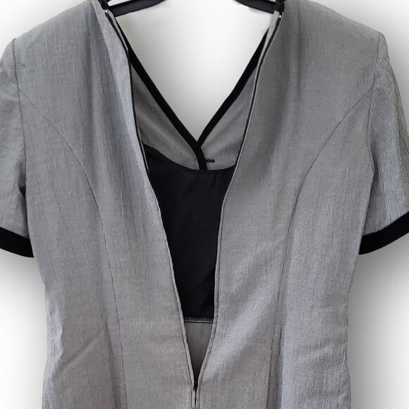 Vintage Sunshine Starshine Faux Two-Piece Dress - Size 10, RN52438 - Picture 13 of 14